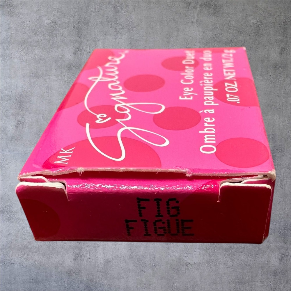 Mary Kay Signature Eye Color Duet Womens Fig 8859 0.07oz New Box MK Eyeshadow - Picture 4 of 6